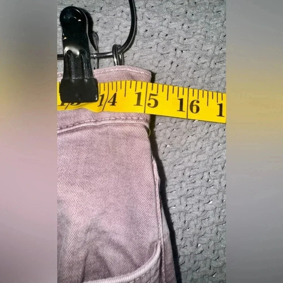 KanCan Womens 30 Skinny Jeans Solid Light Pink High Rise pink rose Colored Denim - Picture 3 of 8